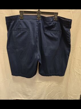 bcg Men's Deep Blue Athletic Stretch Shorts
